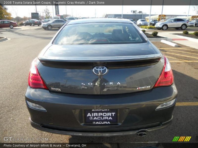 Magnetic Gray Metallic / Dark Stone 2008 Toyota Solara Sport Coupe