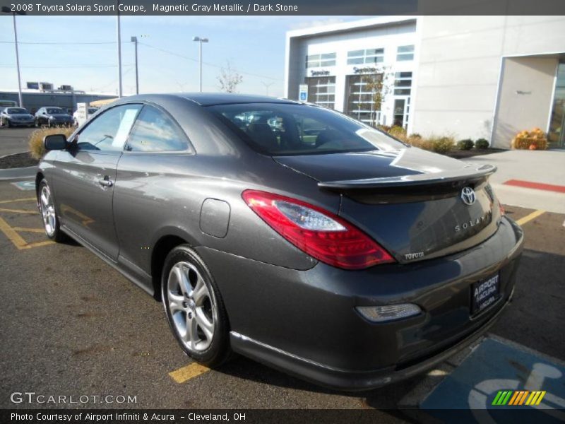 Magnetic Gray Metallic / Dark Stone 2008 Toyota Solara Sport Coupe