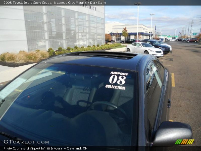 Magnetic Gray Metallic / Dark Stone 2008 Toyota Solara Sport Coupe