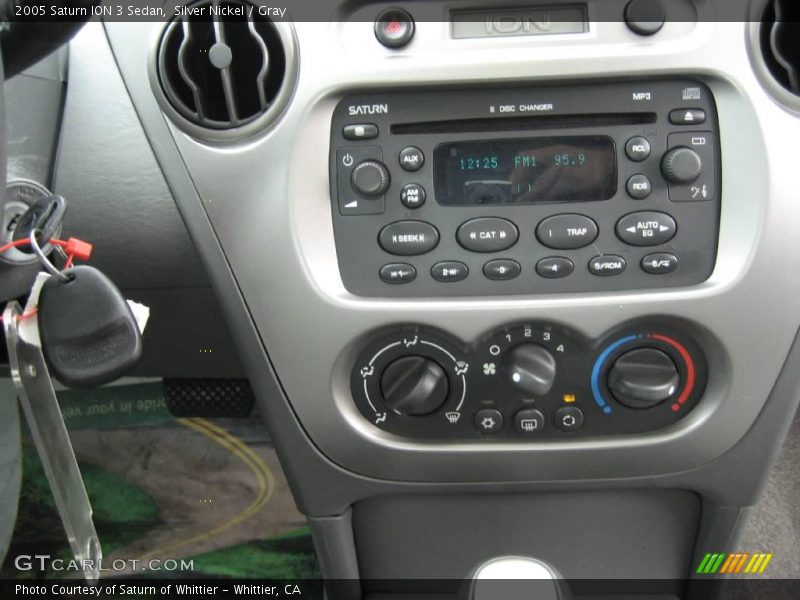 Silver Nickel / Gray 2005 Saturn ION 3 Sedan