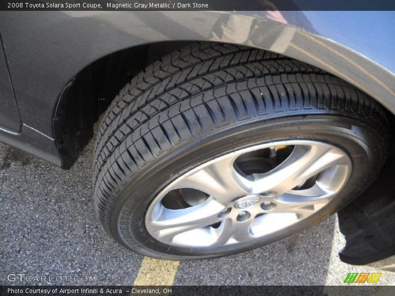 Magnetic Gray Metallic / Dark Stone 2008 Toyota Solara Sport Coupe