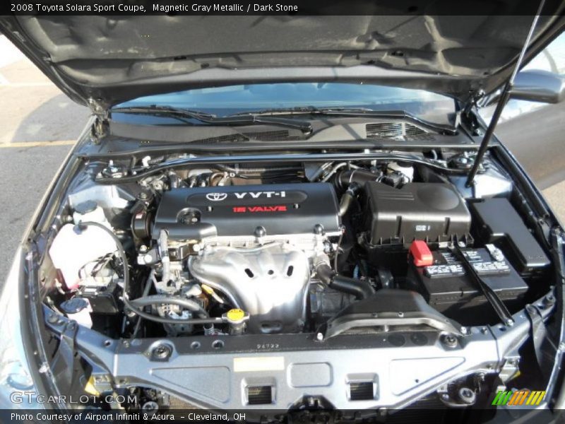  2008 Solara Sport Coupe Engine - 2.4 Liter DOHC 16-Valve VVT-i 4 Cylinder