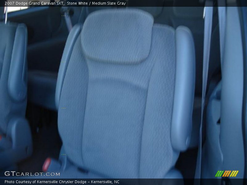 Stone White / Medium Slate Gray 2007 Dodge Grand Caravan SXT