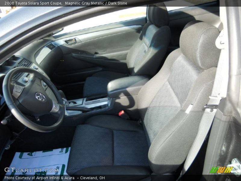 Magnetic Gray Metallic / Dark Stone 2008 Toyota Solara Sport Coupe