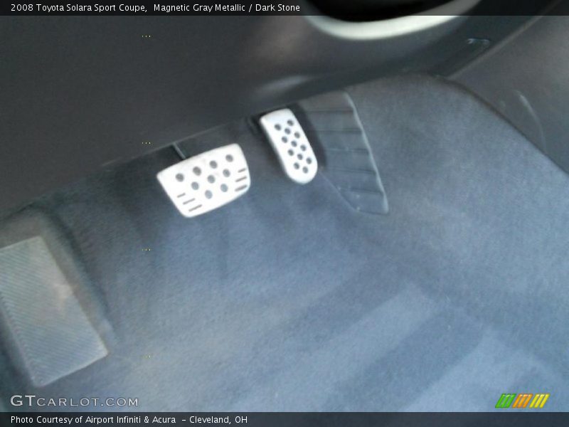 Magnetic Gray Metallic / Dark Stone 2008 Toyota Solara Sport Coupe