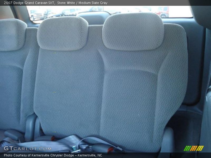 Stone White / Medium Slate Gray 2007 Dodge Grand Caravan SXT