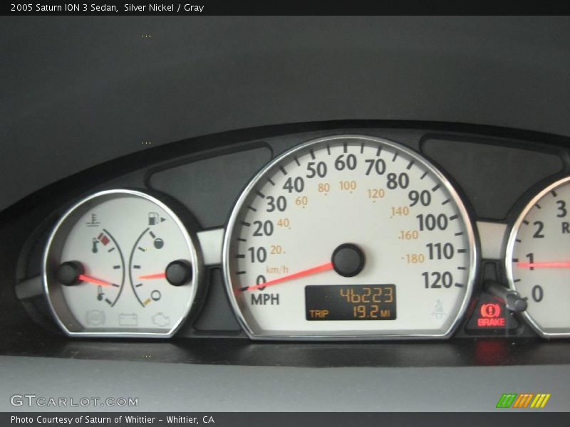 Silver Nickel / Gray 2005 Saturn ION 3 Sedan