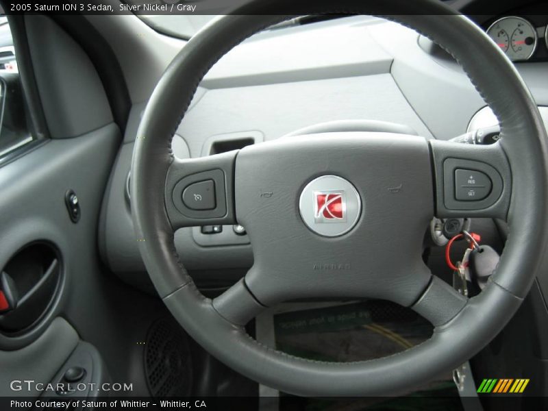 Silver Nickel / Gray 2005 Saturn ION 3 Sedan