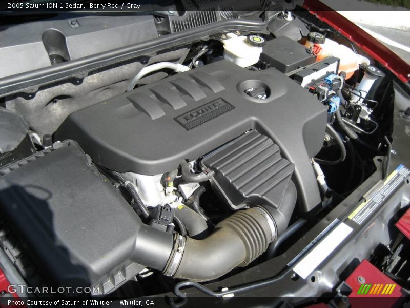 Berry Red / Gray 2005 Saturn ION 1 Sedan