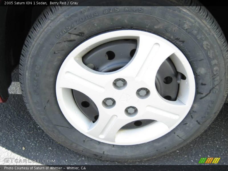 Berry Red / Gray 2005 Saturn ION 1 Sedan