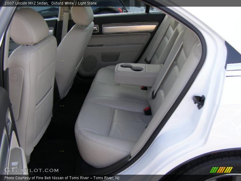 Oxford White / Light Stone 2007 Lincoln MKZ Sedan
