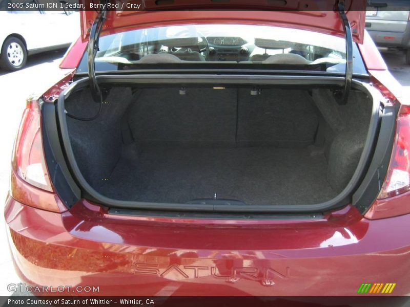 Berry Red / Gray 2005 Saturn ION 1 Sedan