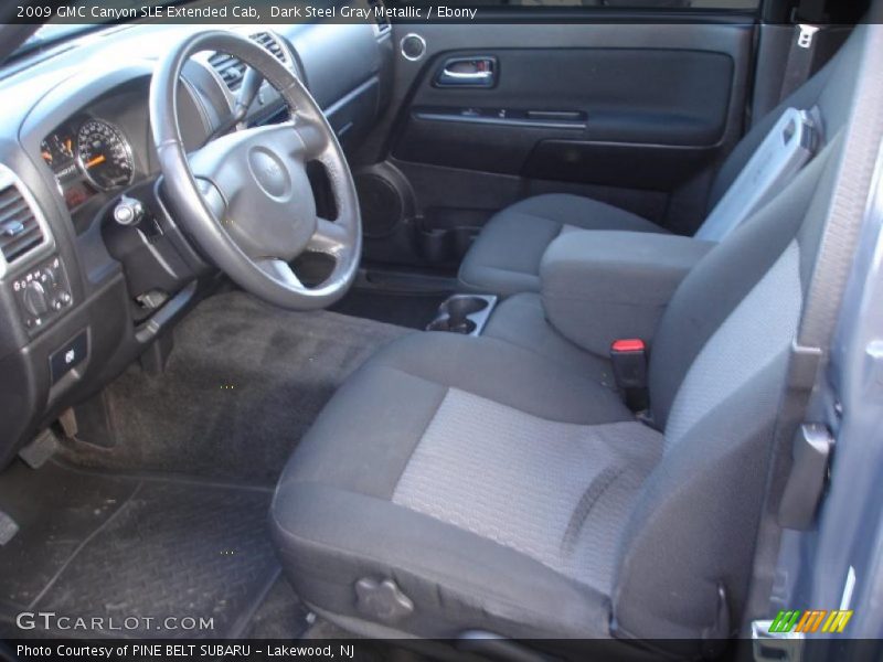 Dark Steel Gray Metallic / Ebony 2009 GMC Canyon SLE Extended Cab