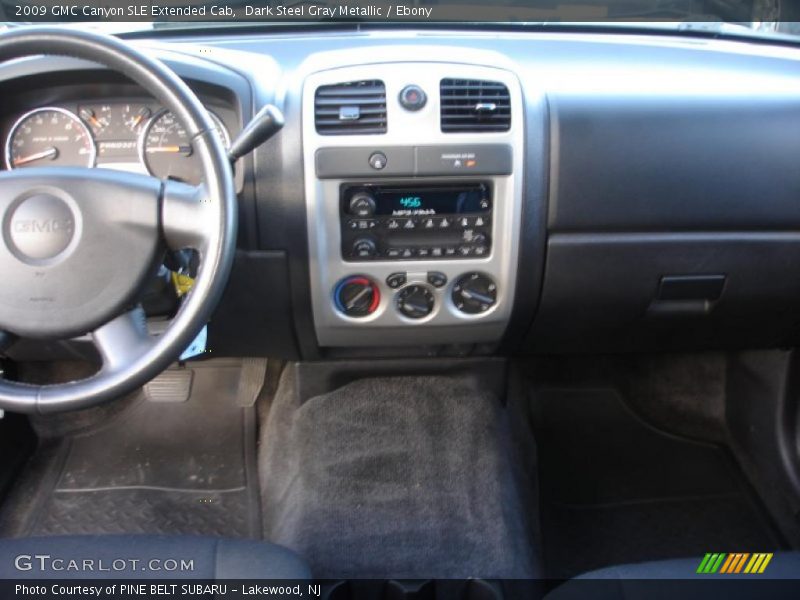 Dark Steel Gray Metallic / Ebony 2009 GMC Canyon SLE Extended Cab