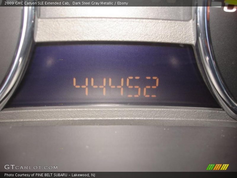 Dark Steel Gray Metallic / Ebony 2009 GMC Canyon SLE Extended Cab