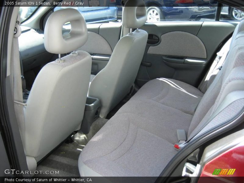 Berry Red / Gray 2005 Saturn ION 1 Sedan