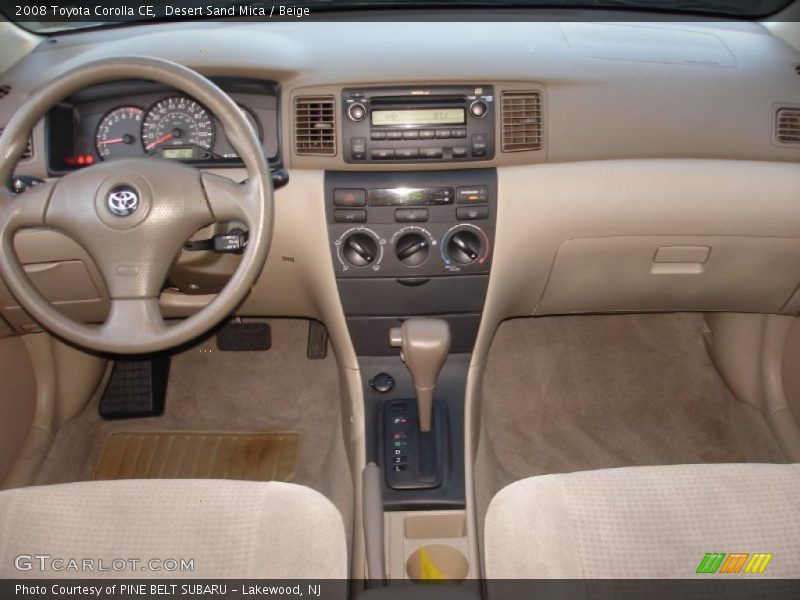 Desert Sand Mica / Beige 2008 Toyota Corolla CE