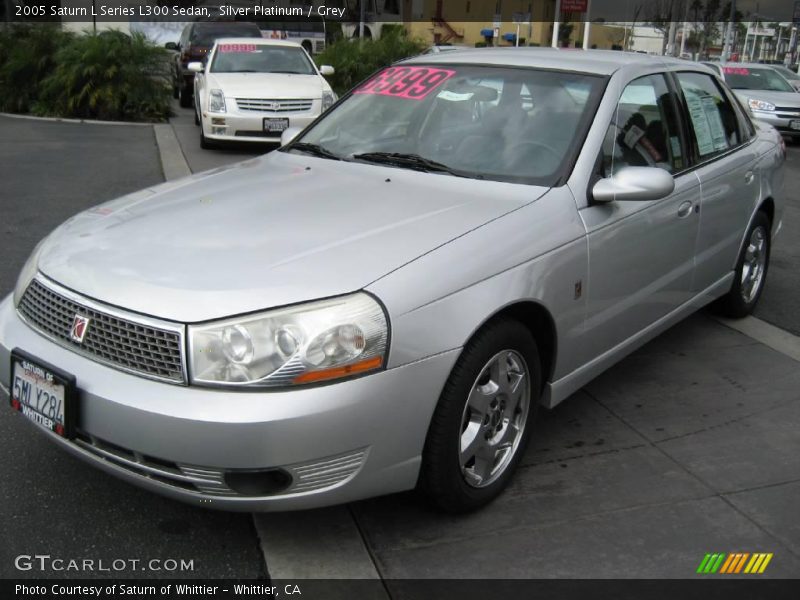 Silver Platinum / Grey 2005 Saturn L Series L300 Sedan