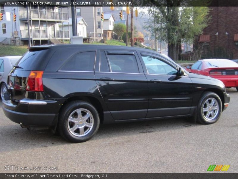 Brilliant Black Crystal Pearl / Dark Slate Gray 2004 Chrysler Pacifica AWD