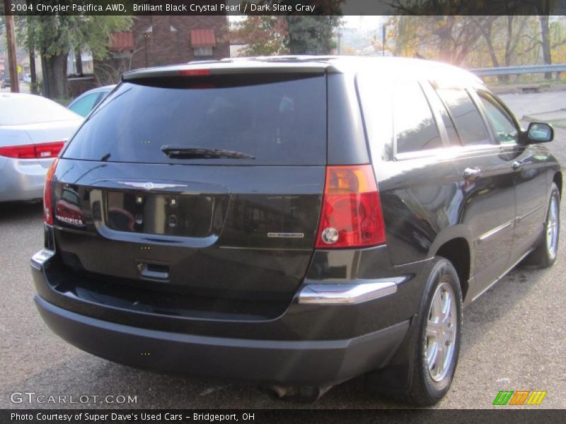 Brilliant Black Crystal Pearl / Dark Slate Gray 2004 Chrysler Pacifica AWD