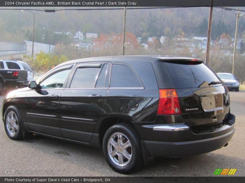 Brilliant Black Crystal Pearl / Dark Slate Gray 2004 Chrysler Pacifica AWD
