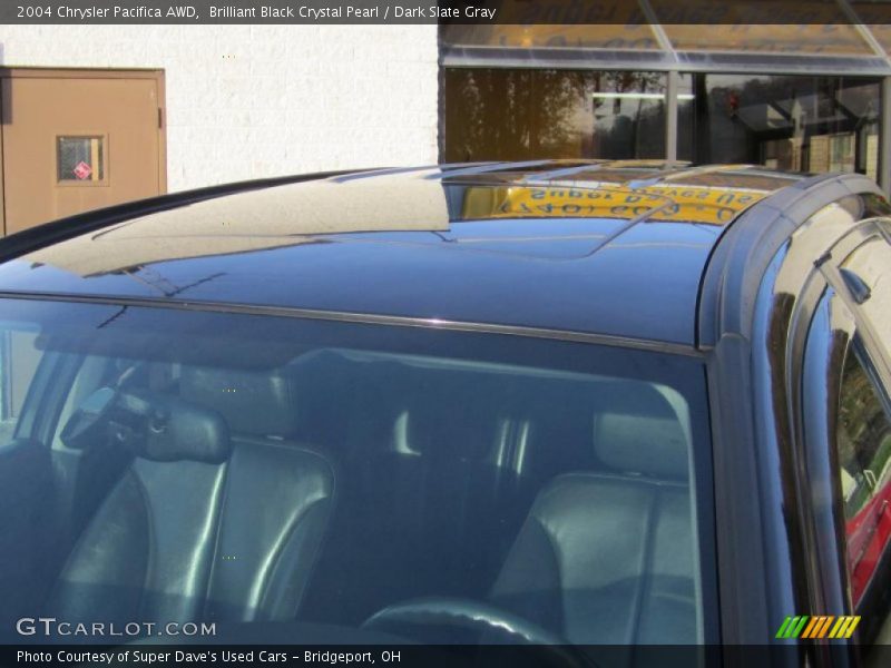 Brilliant Black Crystal Pearl / Dark Slate Gray 2004 Chrysler Pacifica AWD