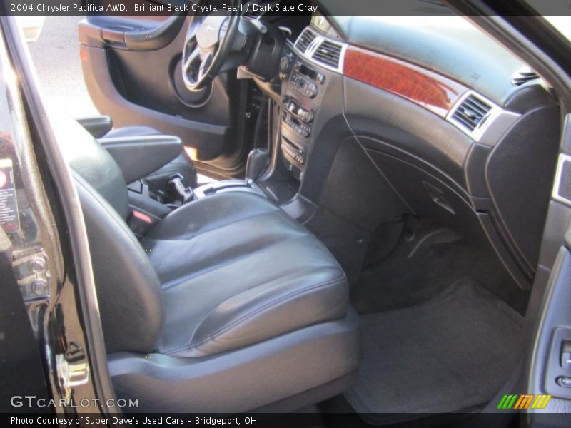 Brilliant Black Crystal Pearl / Dark Slate Gray 2004 Chrysler Pacifica AWD