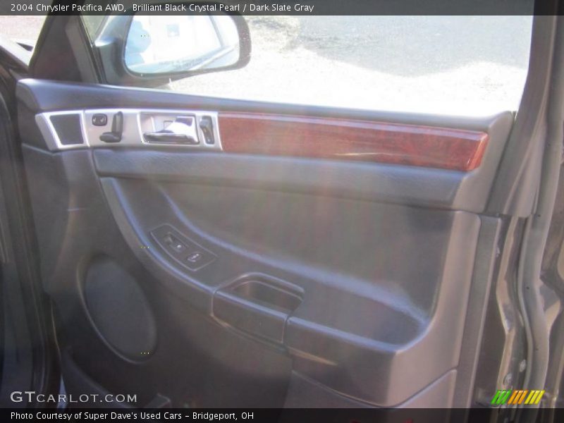 Brilliant Black Crystal Pearl / Dark Slate Gray 2004 Chrysler Pacifica AWD