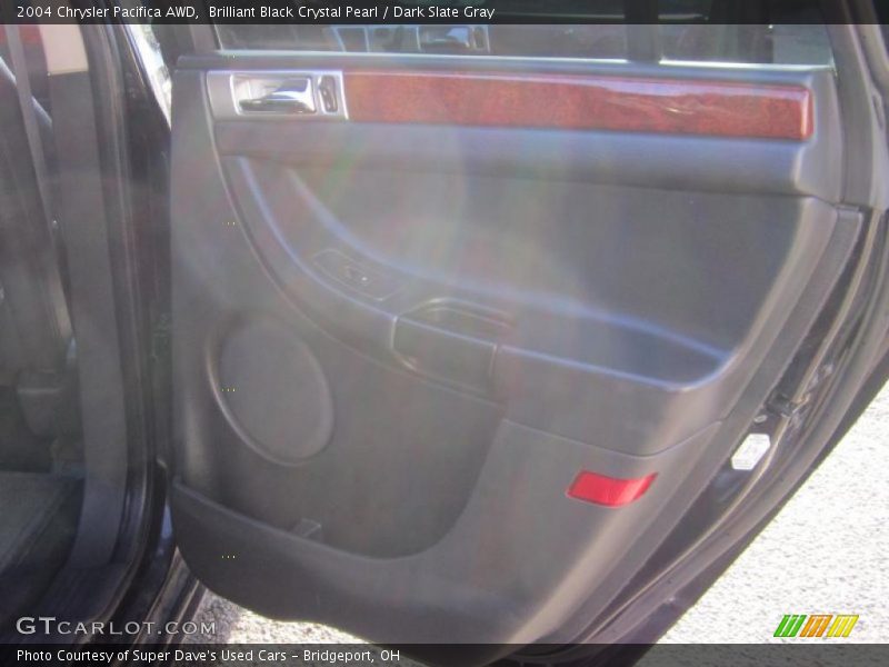 Brilliant Black Crystal Pearl / Dark Slate Gray 2004 Chrysler Pacifica AWD