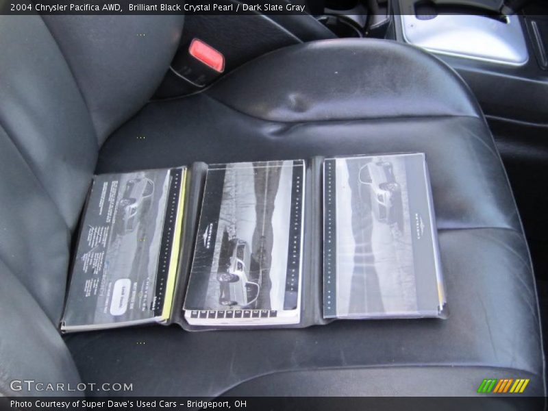 Brilliant Black Crystal Pearl / Dark Slate Gray 2004 Chrysler Pacifica AWD