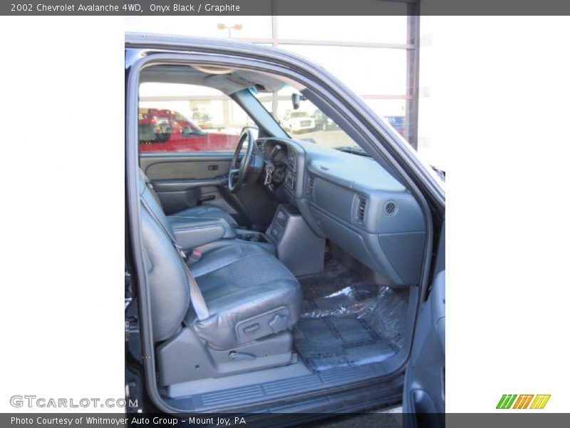 Onyx Black / Graphite 2002 Chevrolet Avalanche 4WD