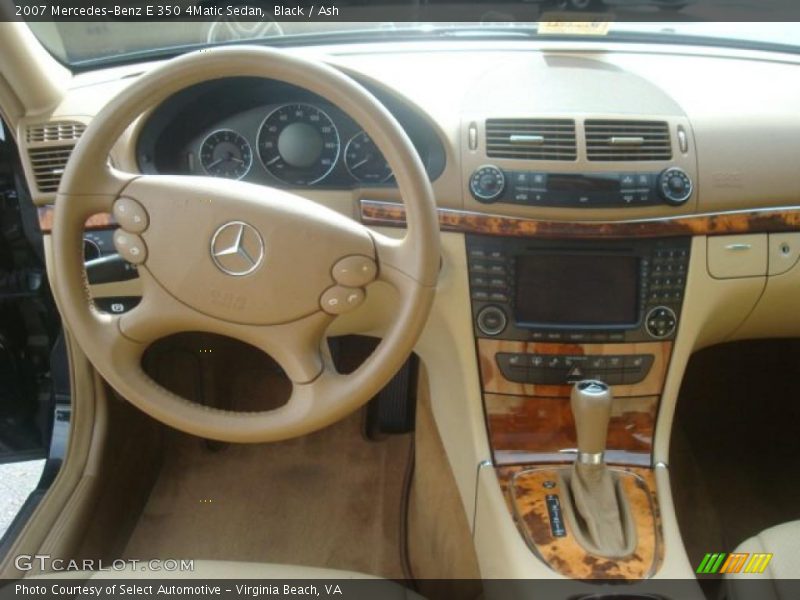 Black / Ash 2007 Mercedes-Benz E 350 4Matic Sedan