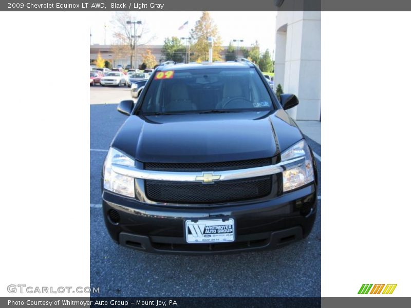 Black / Light Gray 2009 Chevrolet Equinox LT AWD