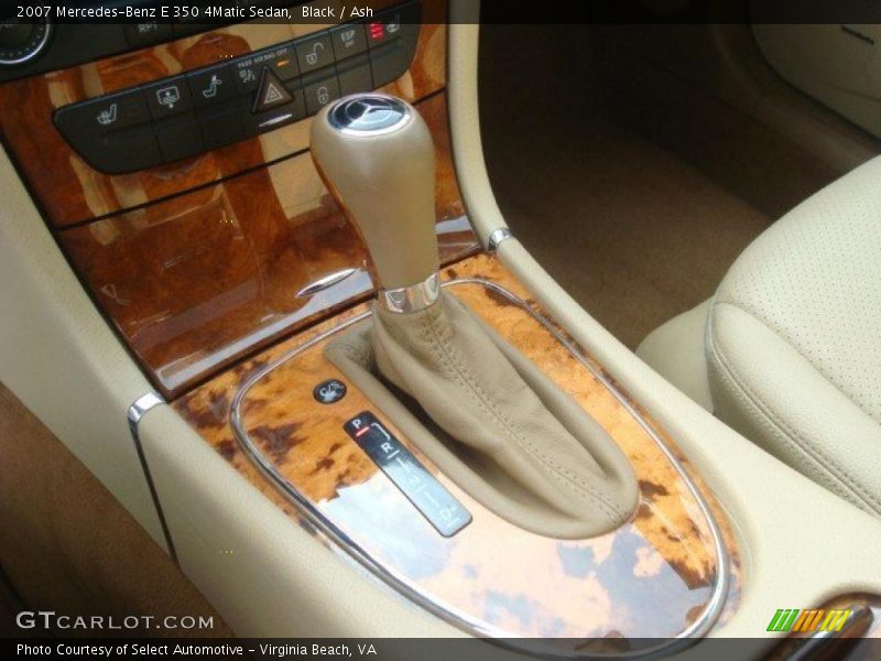 Black / Ash 2007 Mercedes-Benz E 350 4Matic Sedan
