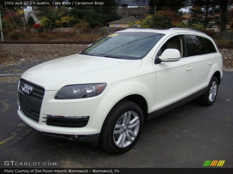 Front 3/4 View of 2009 Q7 3.6 quattro