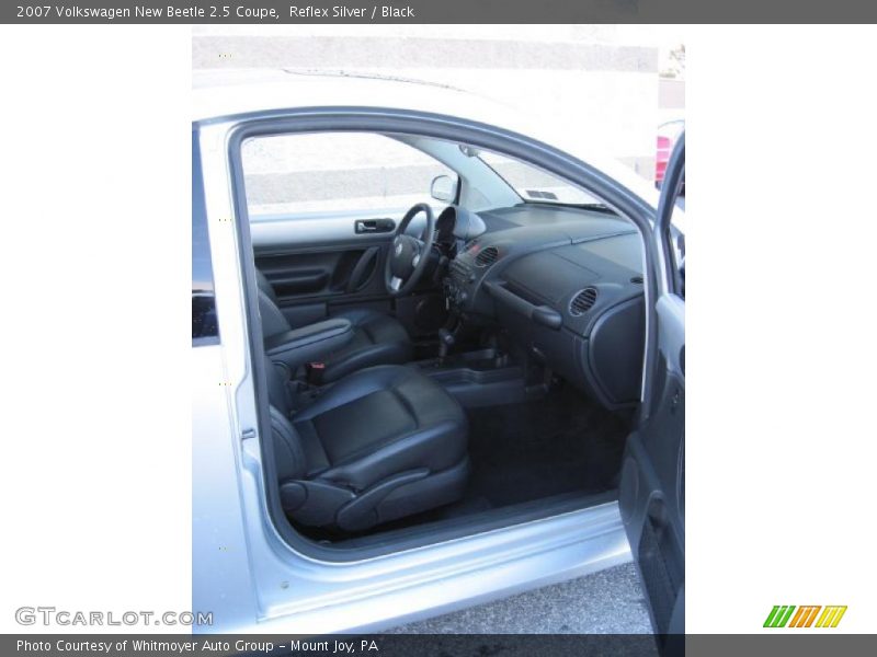 Reflex Silver / Black 2007 Volkswagen New Beetle 2.5 Coupe