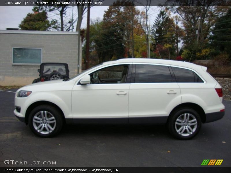  2009 Q7 3.6 quattro Calla White