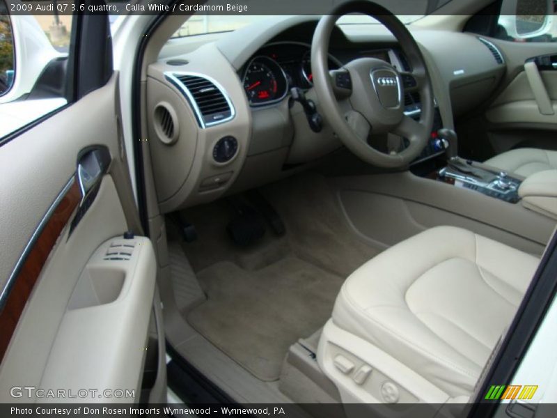 Cardamom Beige Interior - 2009 Q7 3.6 quattro 