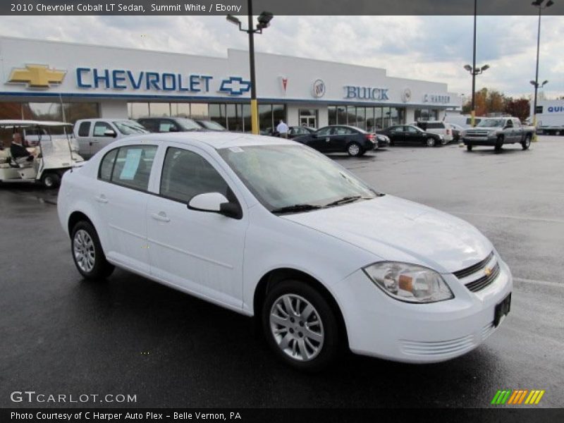 Summit White / Ebony 2010 Chevrolet Cobalt LT Sedan