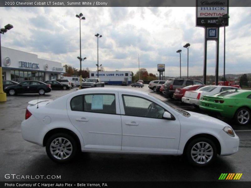 Summit White / Ebony 2010 Chevrolet Cobalt LT Sedan