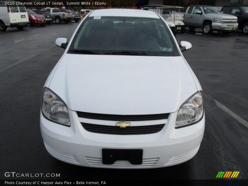 Summit White / Ebony 2010 Chevrolet Cobalt LT Sedan