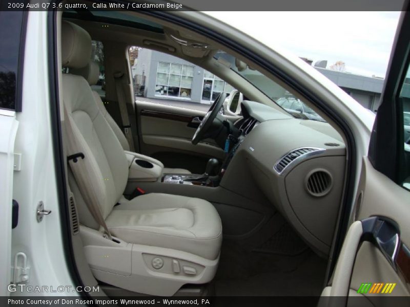  2009 Q7 3.6 quattro Cardamom Beige Interior