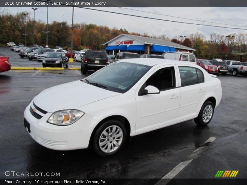 Summit White / Ebony 2010 Chevrolet Cobalt LT Sedan