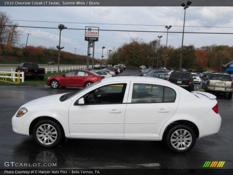 Summit White / Ebony 2010 Chevrolet Cobalt LT Sedan