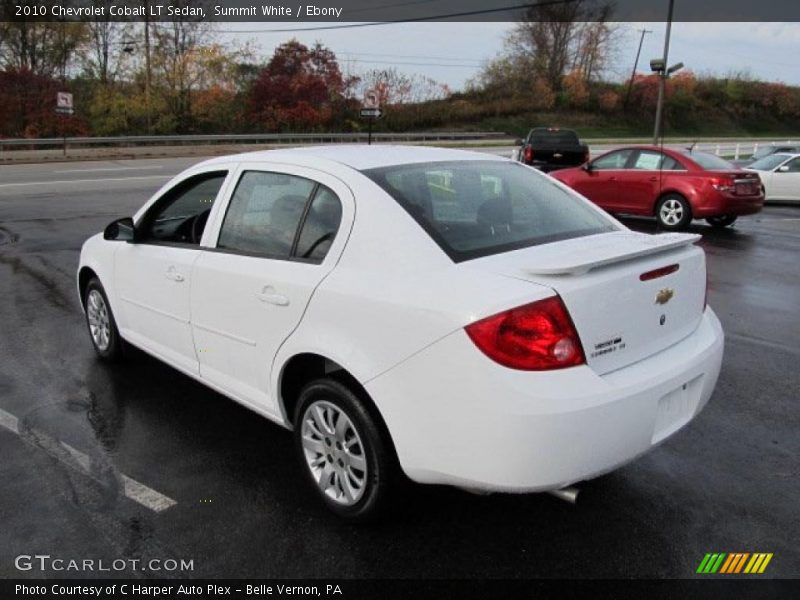 Summit White / Ebony 2010 Chevrolet Cobalt LT Sedan