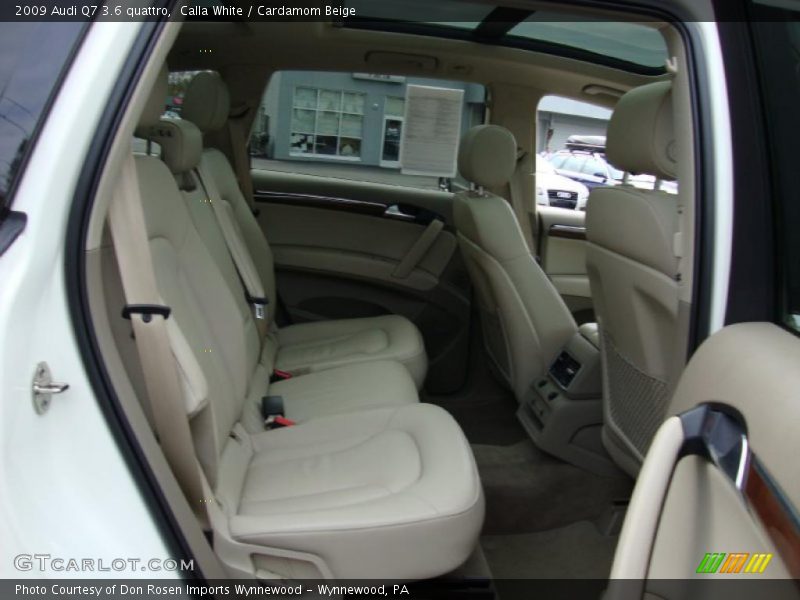  2009 Q7 3.6 quattro Cardamom Beige Interior