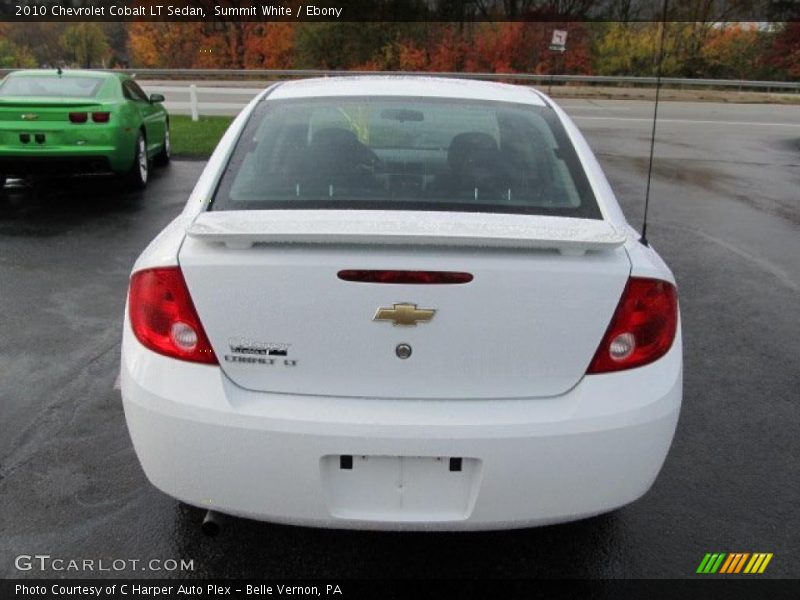 Summit White / Ebony 2010 Chevrolet Cobalt LT Sedan