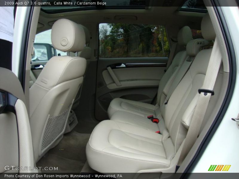  2009 Q7 3.6 quattro Cardamom Beige Interior