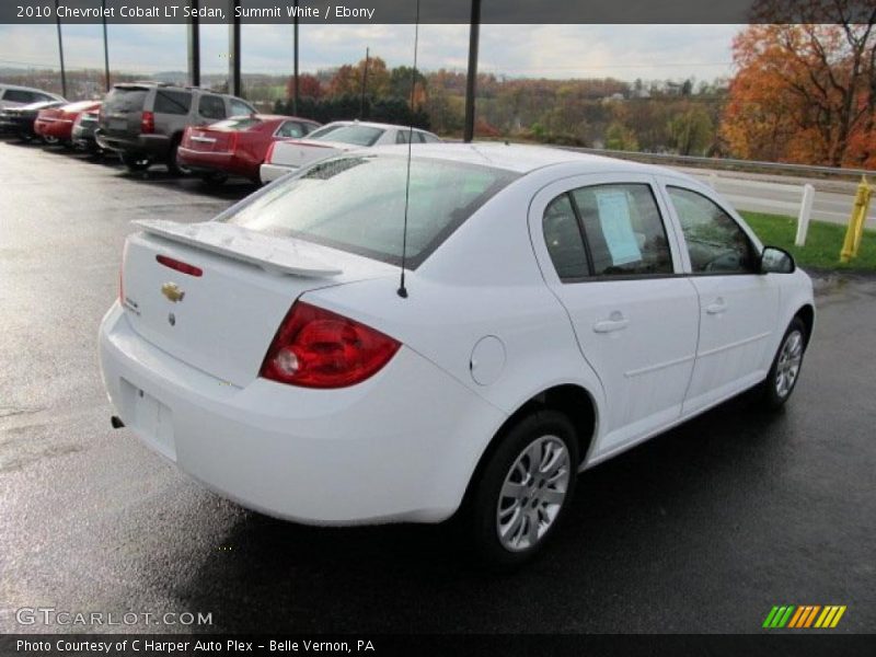 Summit White / Ebony 2010 Chevrolet Cobalt LT Sedan