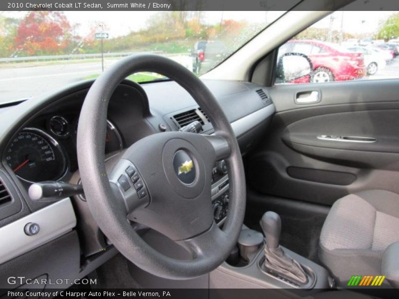 Summit White / Ebony 2010 Chevrolet Cobalt LT Sedan